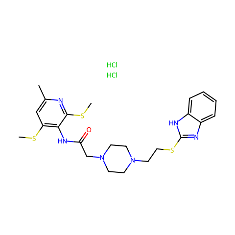 K-604 dihydrochloride结构图