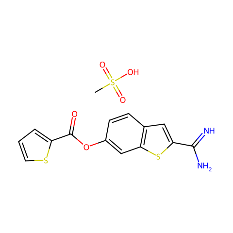 BCX 1470 (methanesulfonate)结构图