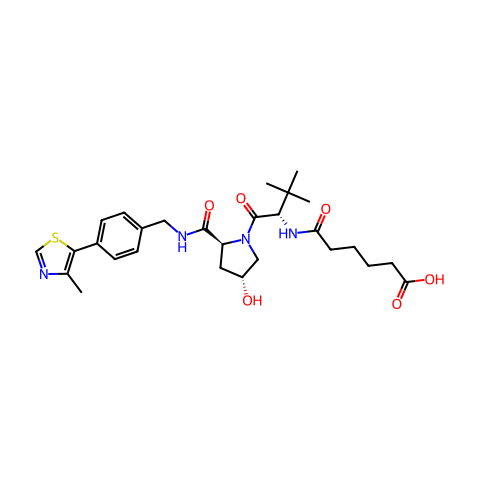 (S，R.S)-AHPC-戊酸结构图