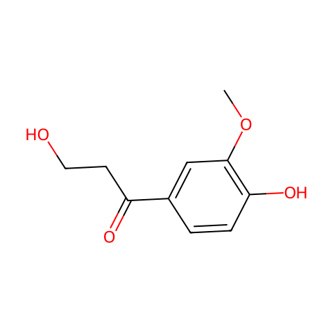 β-Hydroxypropiovanillone结构图