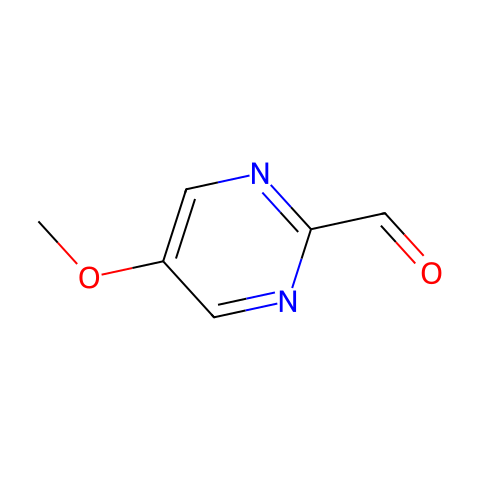 2-Pyrimidinecarboxaldehyde, 5-methoxy- (9CI)结构图