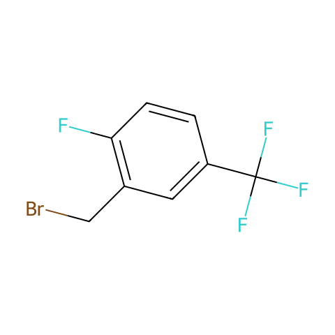 2-氟-5-(三氟甲基)苯甲基溴结构图