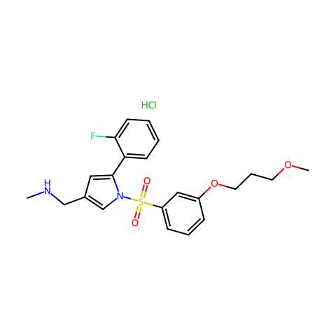 P-CAB agent 2 hydrochloride结构图