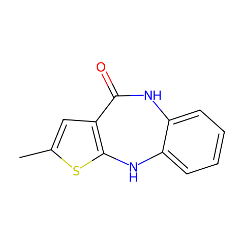 Olanzapine-lactam结构图