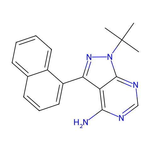 1-Naphthyl PP1结构图