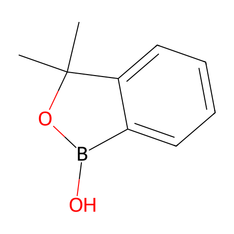 3,3-Dimethylbenzo[c][1,2]oxaborol-1(3H)-ol结构图
