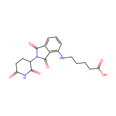 泊马度胺 4'-烷基C4-酸结构图