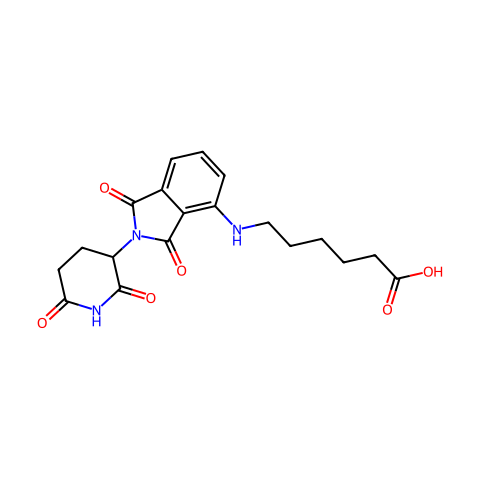 泊马利度胺4'-烷基C5-酸结构图