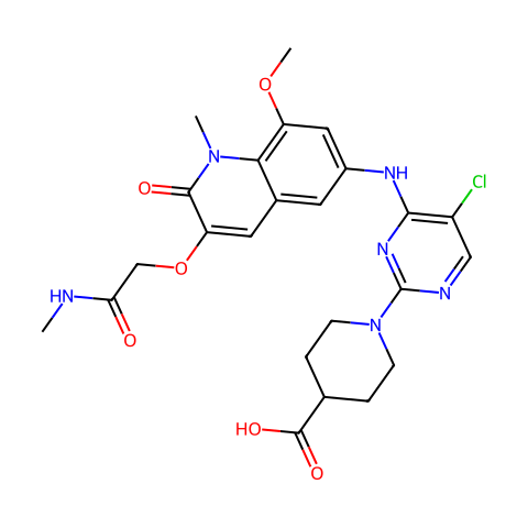 BCL6 ligand-1结构图