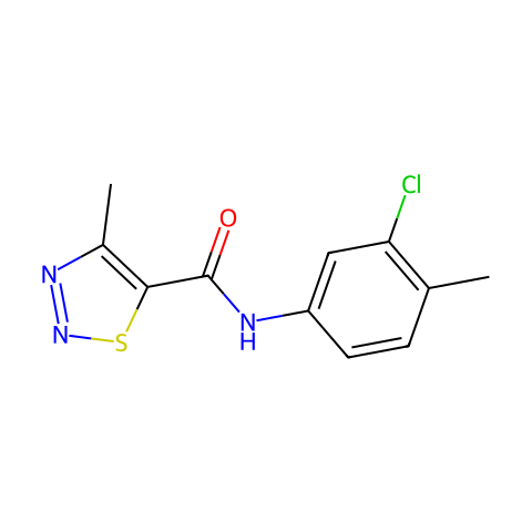 噻酰菌胺结构图