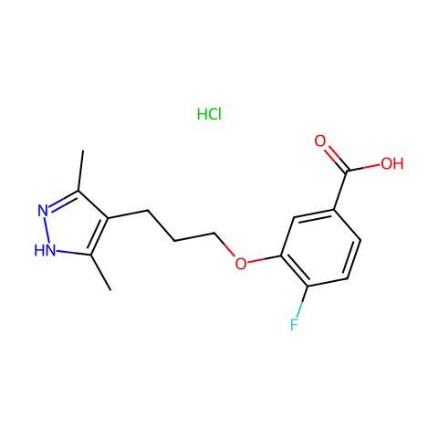 Acoramidis hydrochloride结构图