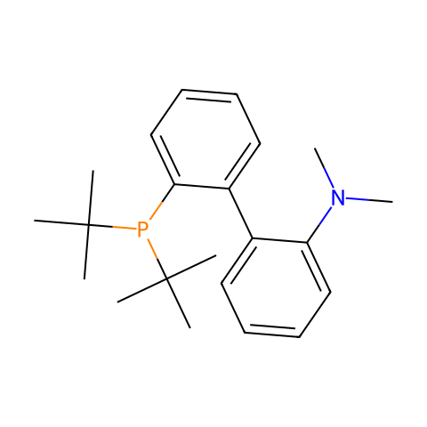 2-(二-叔丁基膦)-2'-(N,N-二甲基氨基)联苯结构图