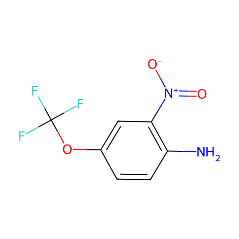 2-硝基-4-(三氟甲氧基)苯胺结构图