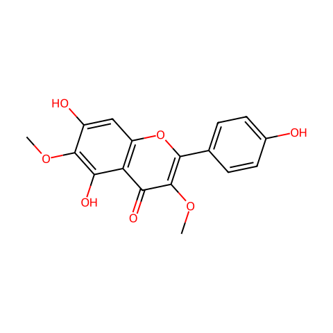 3,6-Dimethoxyapigenin结构图