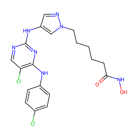 JAK/HDAC-IN-1结构图