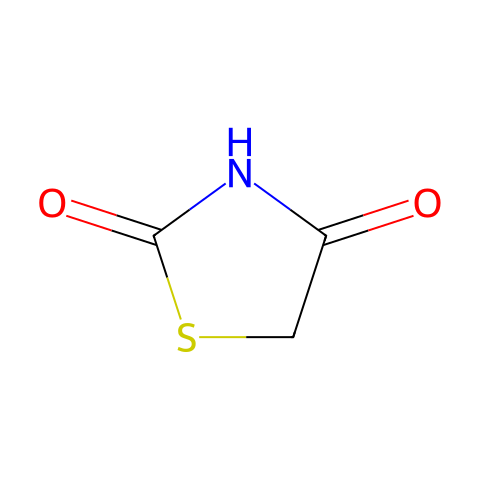 2,4-噻唑烷二酮结构图