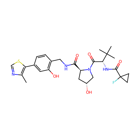 VH 101, phenol,羟基官能化的VHL配体结构图