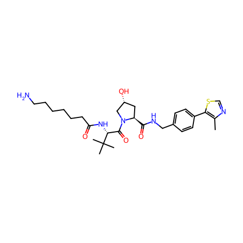 (S,R,S)-AHPC-C6-NH2结构图