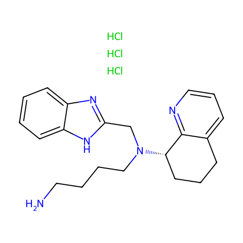 Mavorixafor trihydrochloride结构图