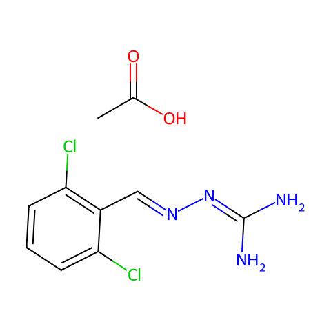 Guanabenz Acetate结构图