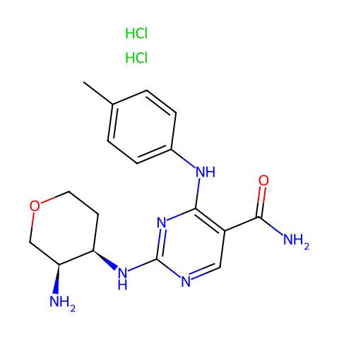GSK143 dihydrochloride结构图