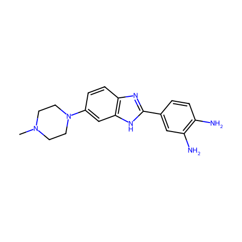 1,2-BenzenediaMine, 4-[6-(4-Methyl-1-piperazinyl)-1H-benziMidazol-2-yl]-结构图