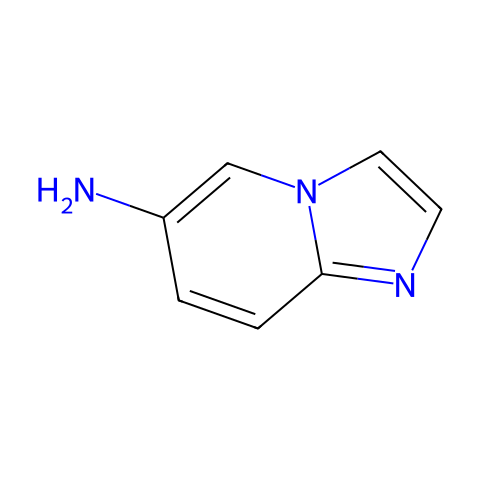 6-氨基咪唑并[1,2-A]吡啶结构图