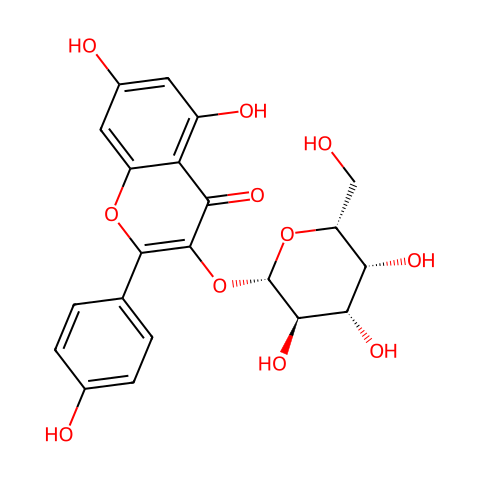 三叶豆苷结构图