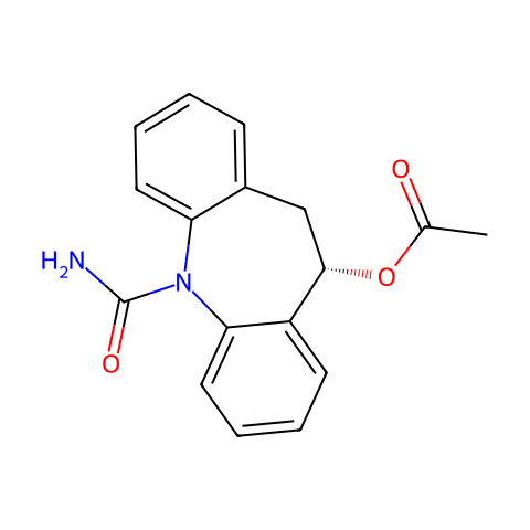 Eslicarbazepine Acetate结构图