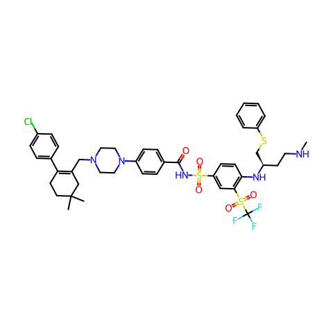 Desmorpholinyl Navitoclax-NH-Me结构图