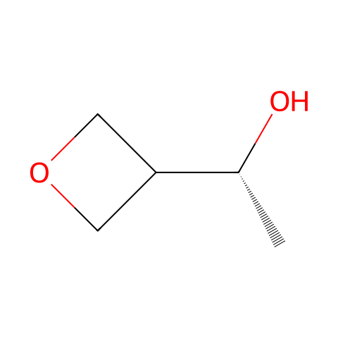 (1R)-1-(oxetan-3-yl)ethanol结构图