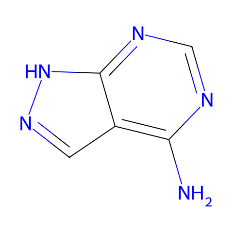 4-氨基吡唑并[3,4-d]嘧啶结构图