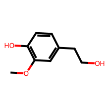 Vanillylmethanol结构图