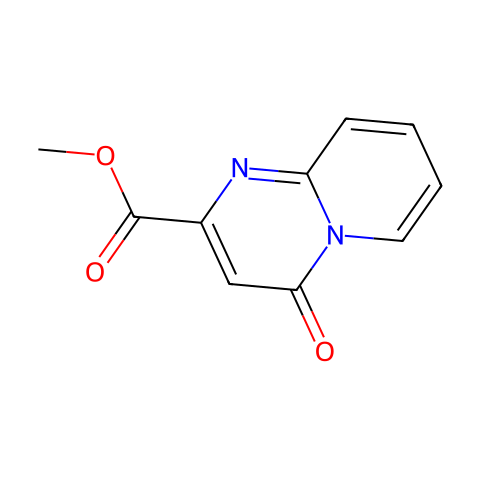 4-氧代-4H-吡啶并[1,2-a]嘧啶-2-羧酸甲酯结构图