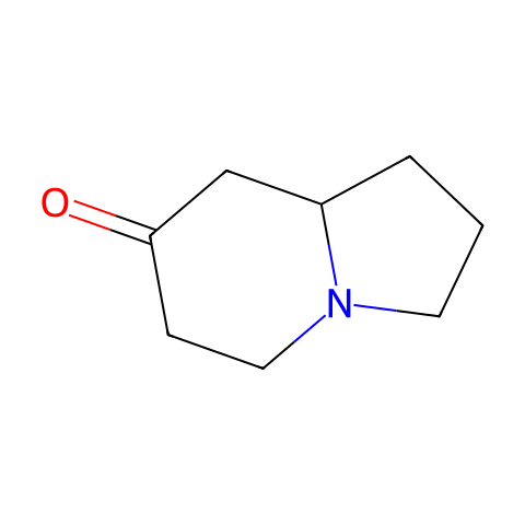 HEXAHYDRO-INDOLIZIN-7-ONE95+%结构图
