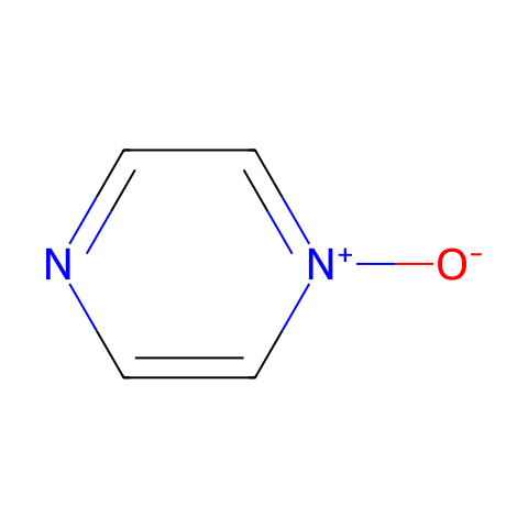 吡嗪-N-氧化物结构图