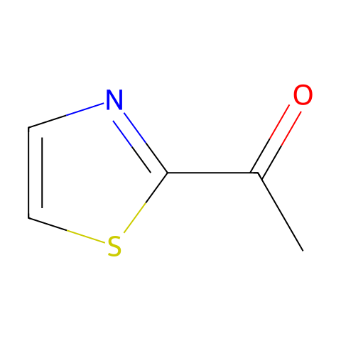2-乙酰基噻唑结构图
