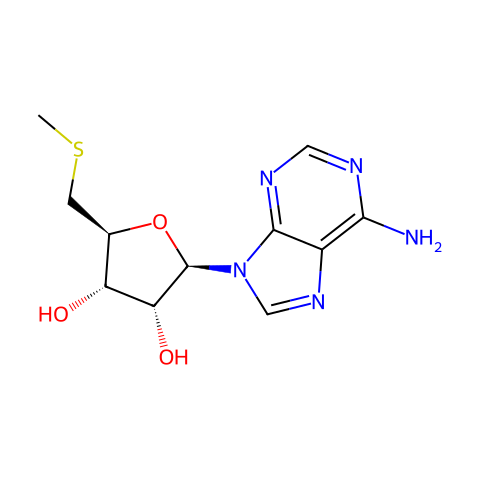 5-脱氧-5-甲硫腺苷结构图