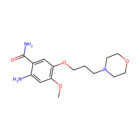 Gefitinib impurity 2结构图