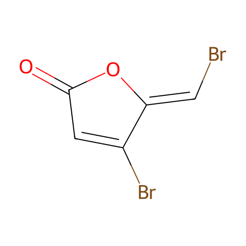 (Z)-4-溴-5-(溴乙烯)-2(5H)-呋喃酮结构图