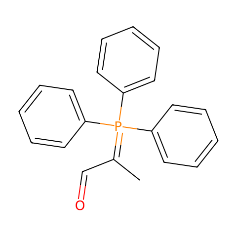 2-(三苯基正膦基)丙醛结构图