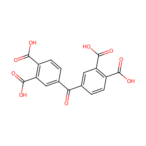 4,4'-Carbonyldiphthalic acid结构图