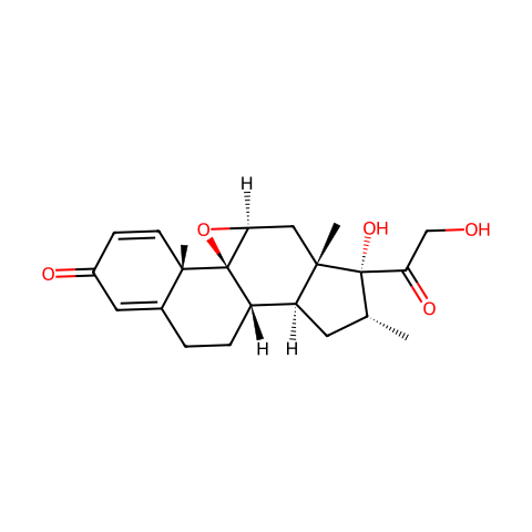 Dexamethasone 9,11-Epoxide结构图