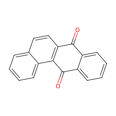 1,2-苯并蒽醌结构图