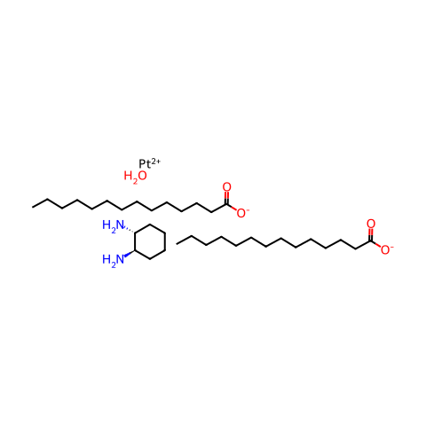 Miriplatin (hydrate)结构图