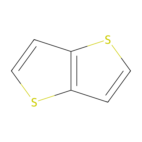 噻吩并[3,2-b]噻吩结构图