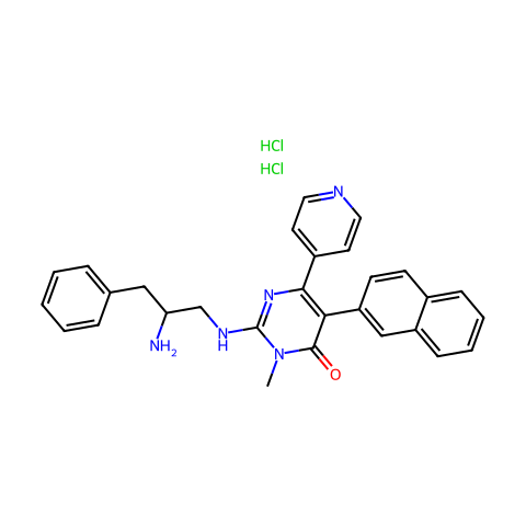 AMG-548 dihydrochloride结构图