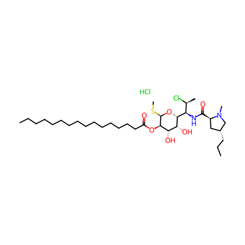 Clindamycin Palmitate Hydrochloride结构图