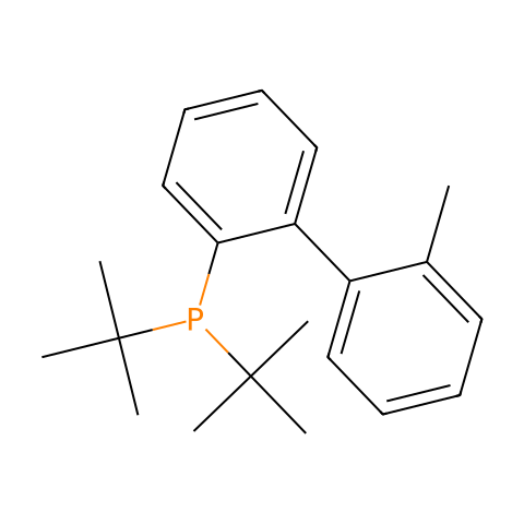 2-(二-叔丁膦)-2'-甲基联苯结构图