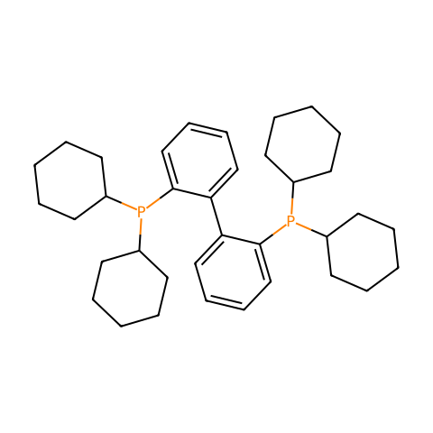 2,2' - 双(二环己基)-1,1' - 联苯结构图